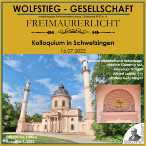 Freimaurerische Inhalte des Schlossgartens in Schwetzingen (Teil III) - Kolloquium in Schwetzingen 16. Juli 2022