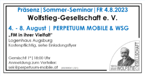 WSG-PM-Seminar in Augsburg für Schwestern und Brüder am 04.-06.08.2023