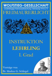 Instruktion / Lesung / Diskussion | Lehrling 2024 (6 Termine) für Freimaurerbrüder