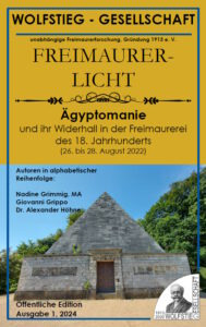 Ägyptomanie und ihr Widerhall in der Freimaurerei des 18. Jahrhunderts (Kolloquium am 26. bis 28. August 2022 in Basel)