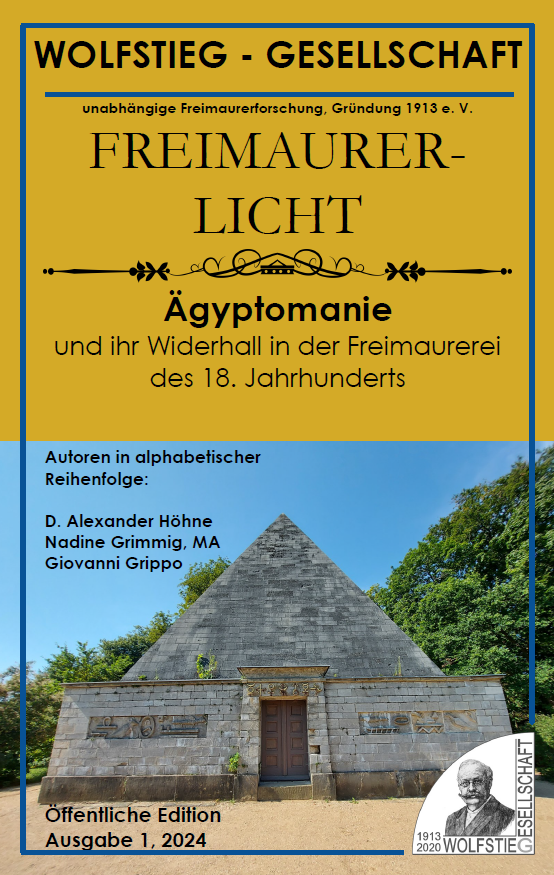 Ägyptomanie und ihr Widerhall in der Freimaurerei des 18. Jahrhunderts (Kolloquium am 26. bis 28. August 2022 in Basel)
